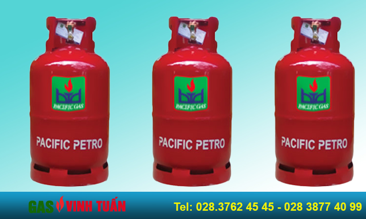Gas Pacific Petro màu đỏ 12kg