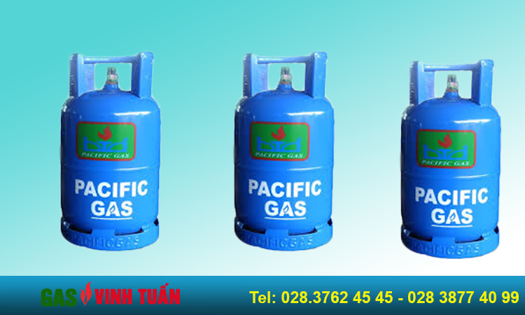 Gas Pacific Petro màu xanh 12kg