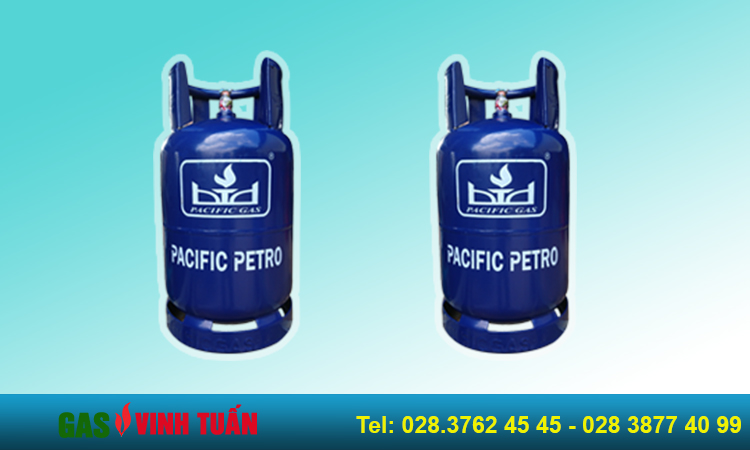 Gas Pacific Petro màu xanh đậm 12kg